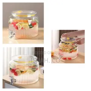 Portable Round Juice Dispenser