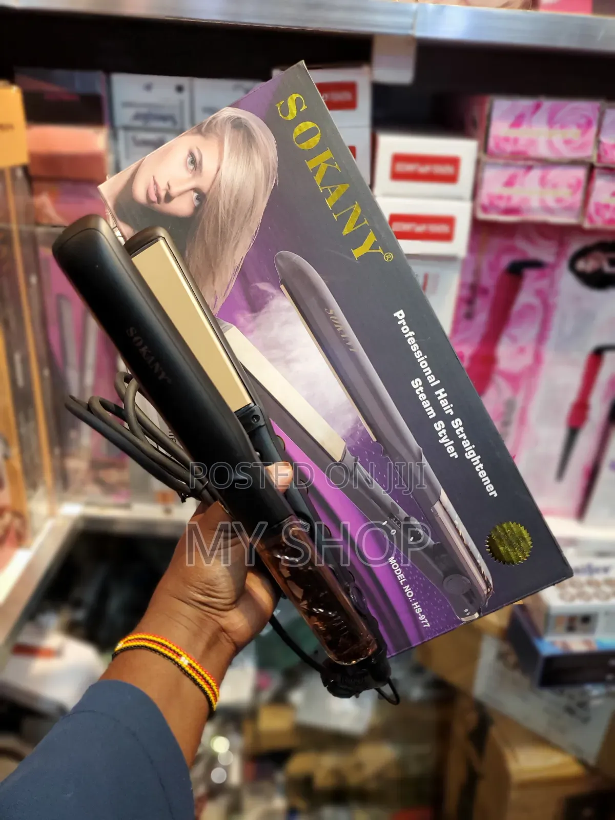 Steam Hair Flat Iron
