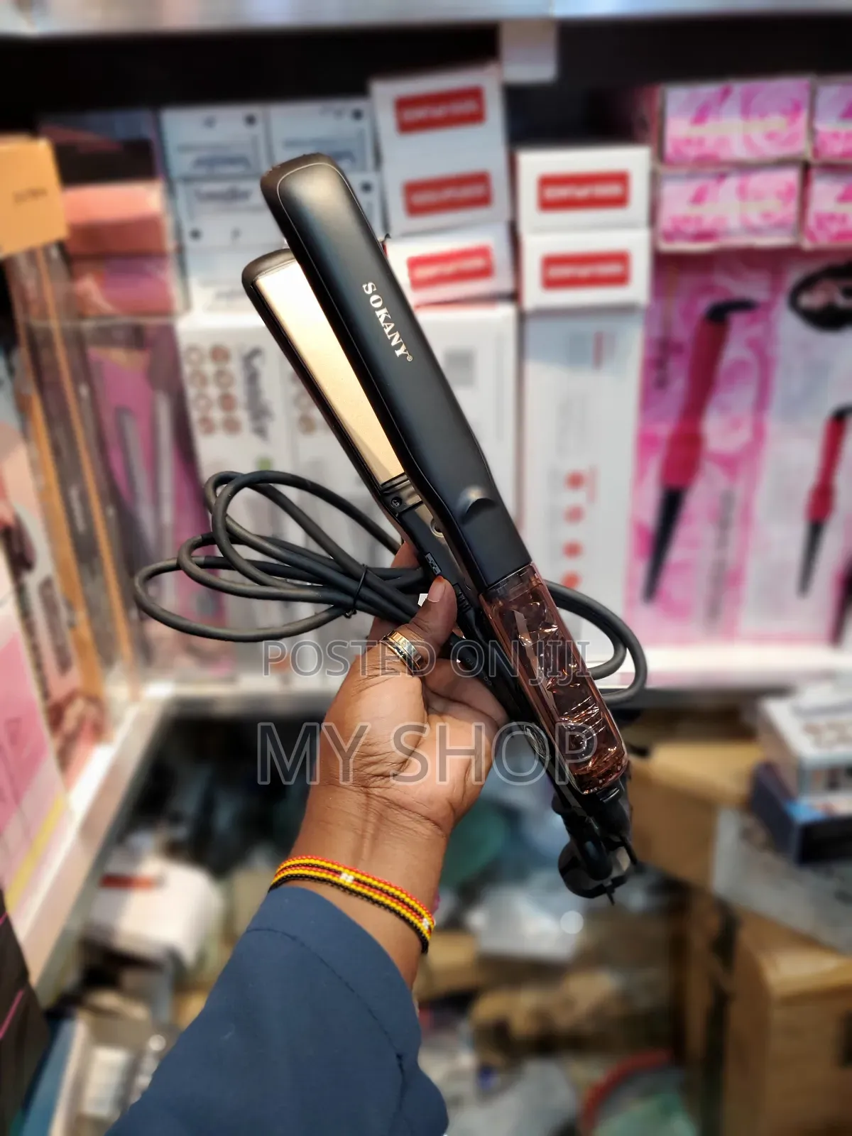 Steam Hair Flat Iron
