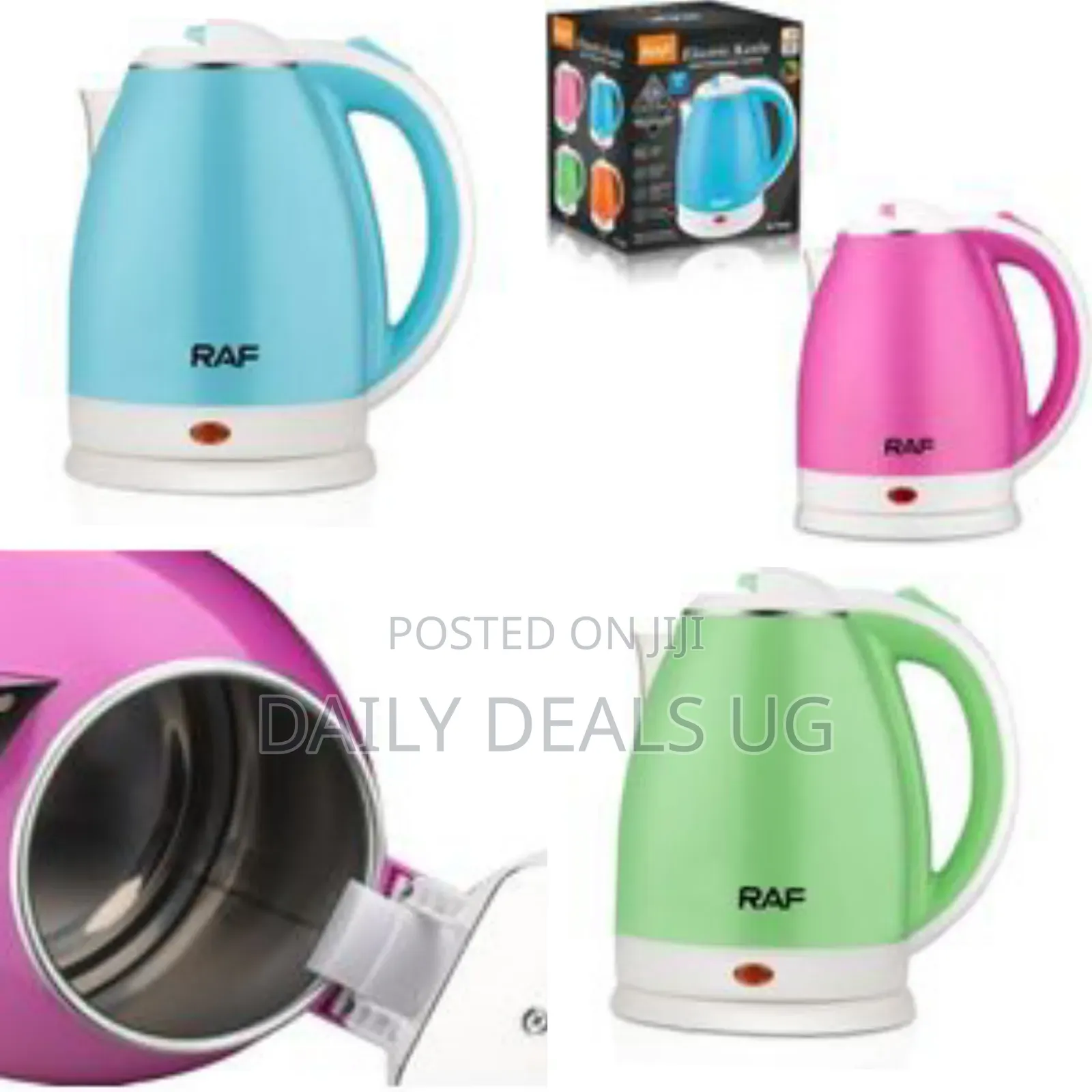 Raf 2l 2000w Multifunctional Travel Smart Waterboiling Electric Kettle
