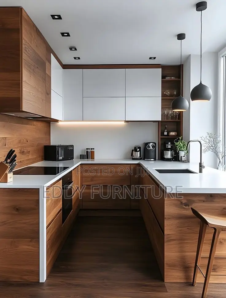 Brown Kitchen Cabinets
