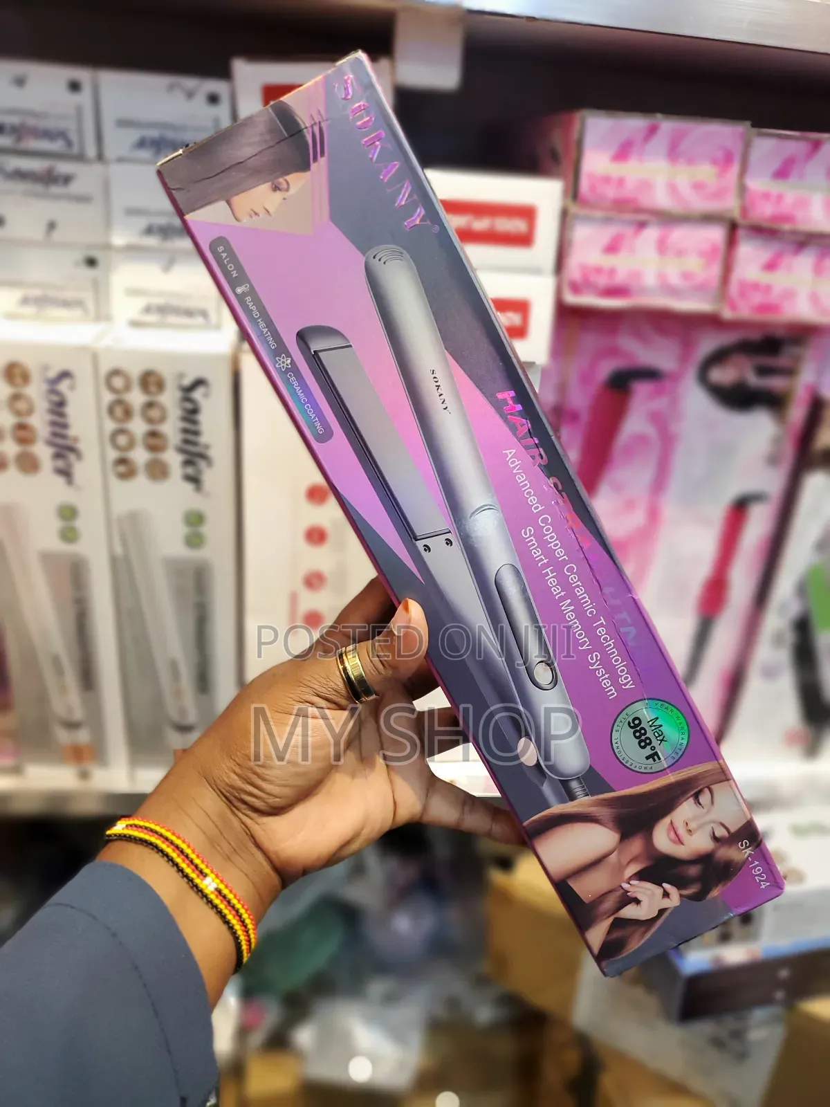 Hair Flat Iron Sokany