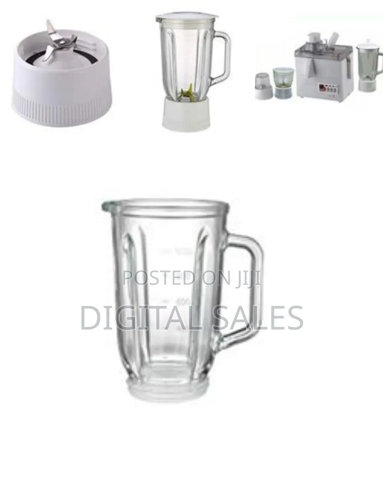 4 In1 Food Processor,Extractor,Mixer, Blender-White