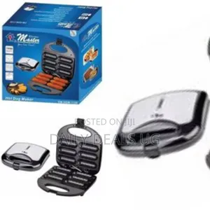 Electro Master 6 PCS Hot Dog Maker Grill Em-HDM-1128- Multicolor