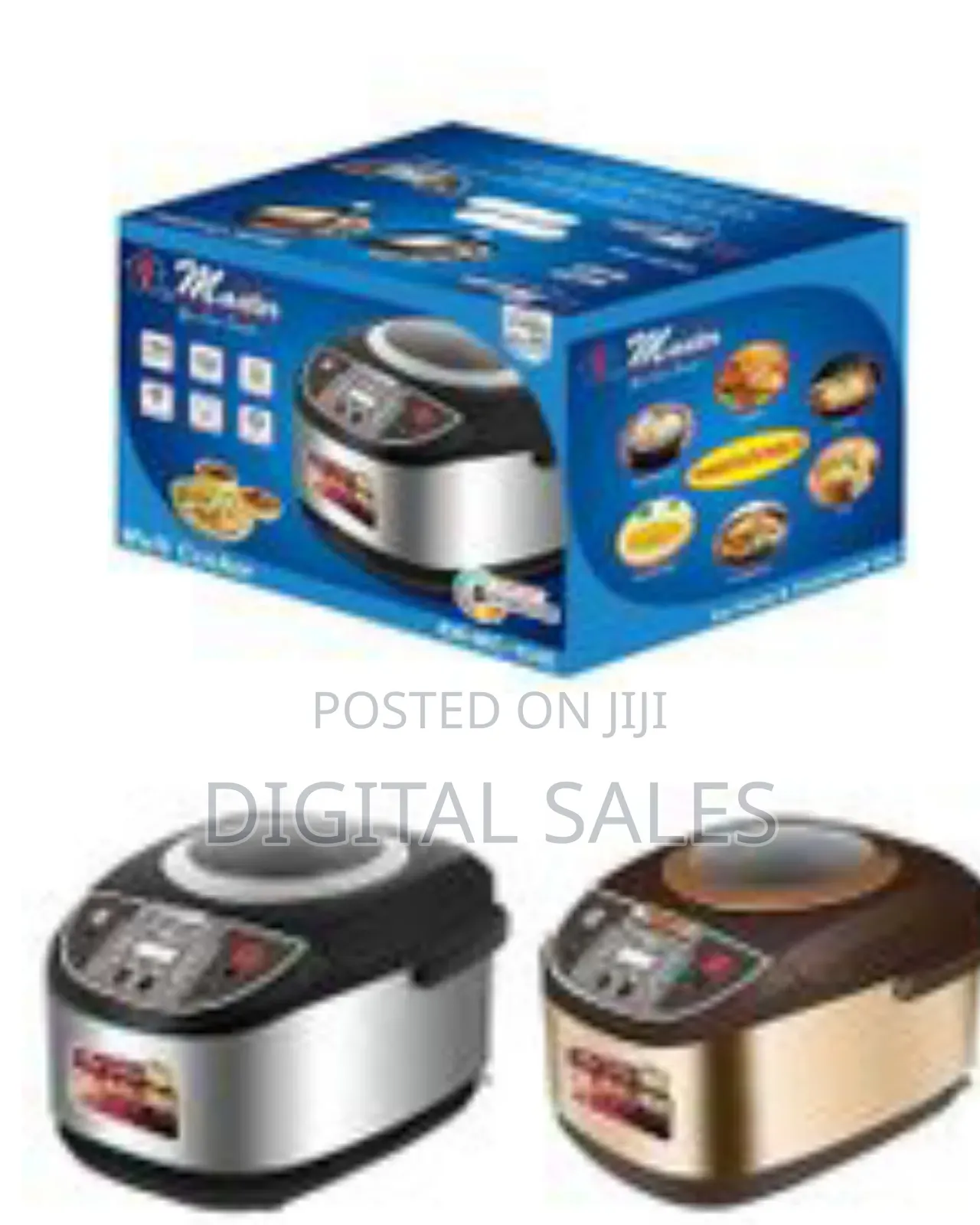 Electro Master 5l Intelligent Rice Cooker Visual Top Lid 24 Hour 0