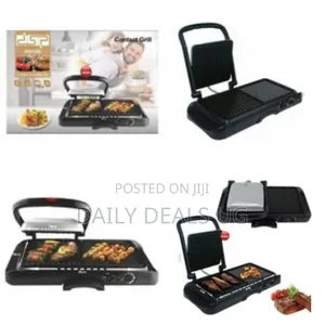 DSP 2in1 Dual Side Griddle Non-Stick Electric BBQ Grill Press Frying