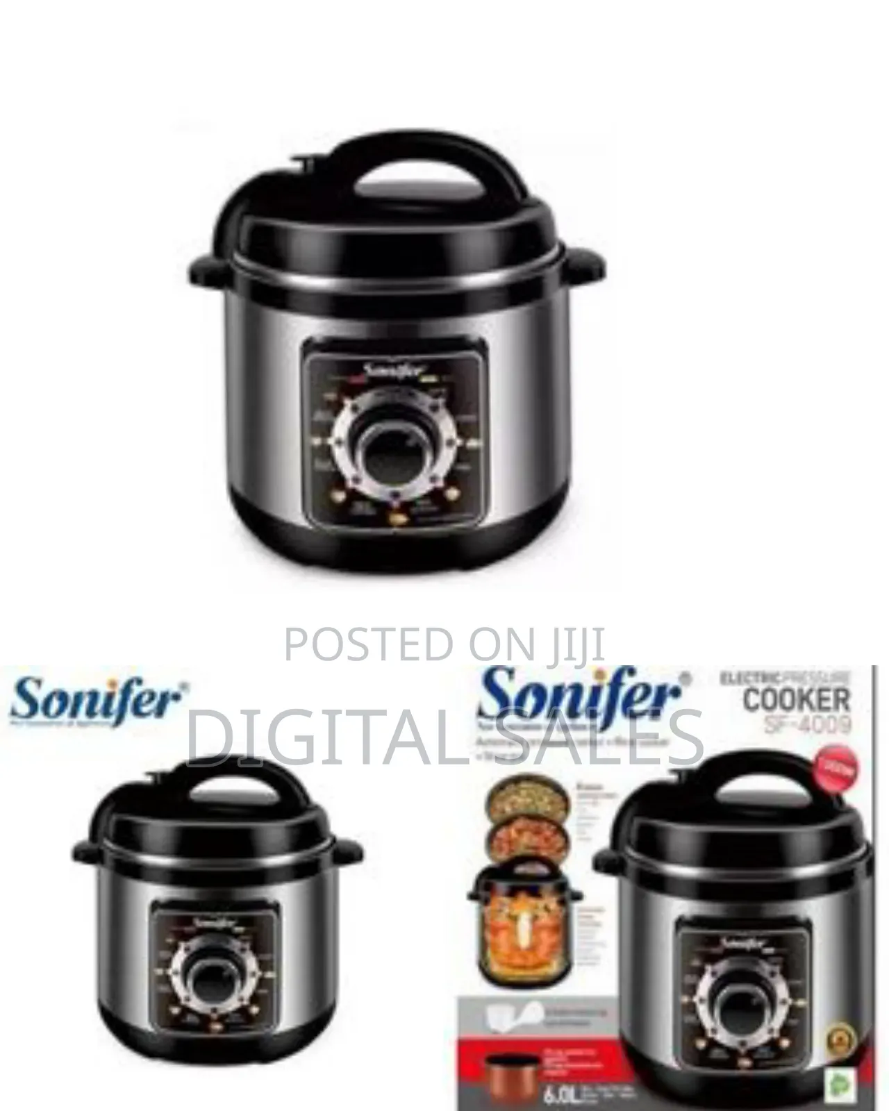 Sonifer Automatic 6l Multifunction High Power Stainless Steel Elec