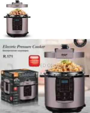 Raf Multifunctional 6l Slow Cooker Smart Programmable Digital Electric