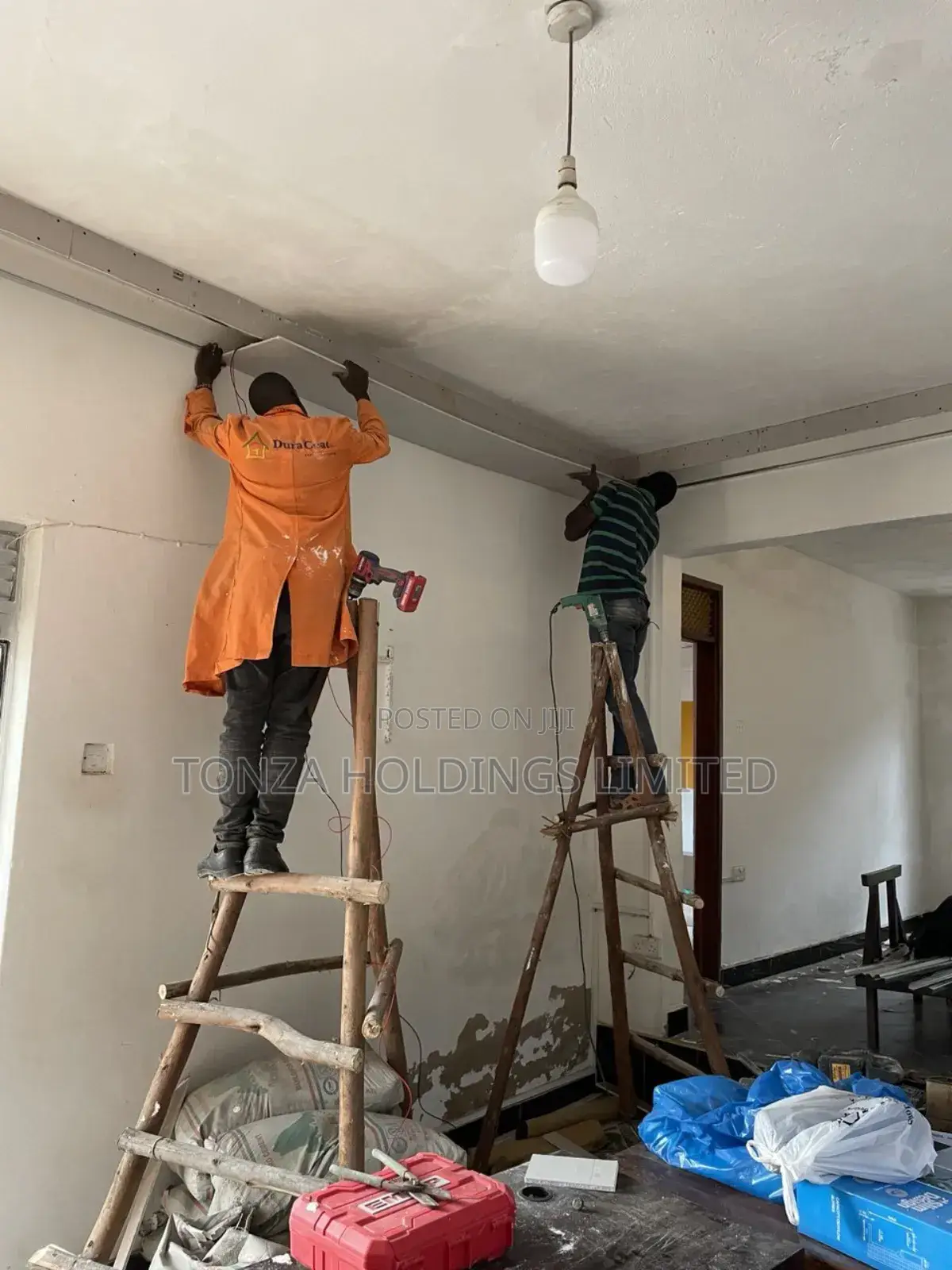 Gypsum Ceiling Installation