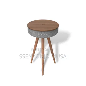 Smart Bluetooth Speaker Table With Deep Bass Wireless Charging