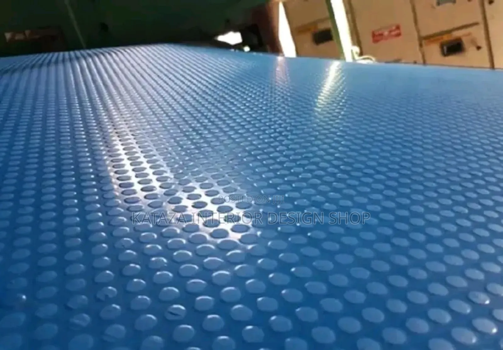 Blue PVC Rubber Carpets