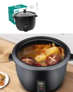 Winningstar 6l Rice Cooker Steamer, With Removable Nonstick Pot