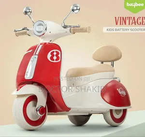 Comfortable Kids Vespas Style Scooter