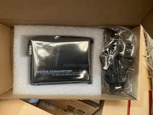 Fiber to Ethernet Media Converter, Gigabit Single Mode SFP Lc Converte