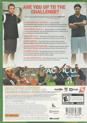 Topspin 3 Xbox 360