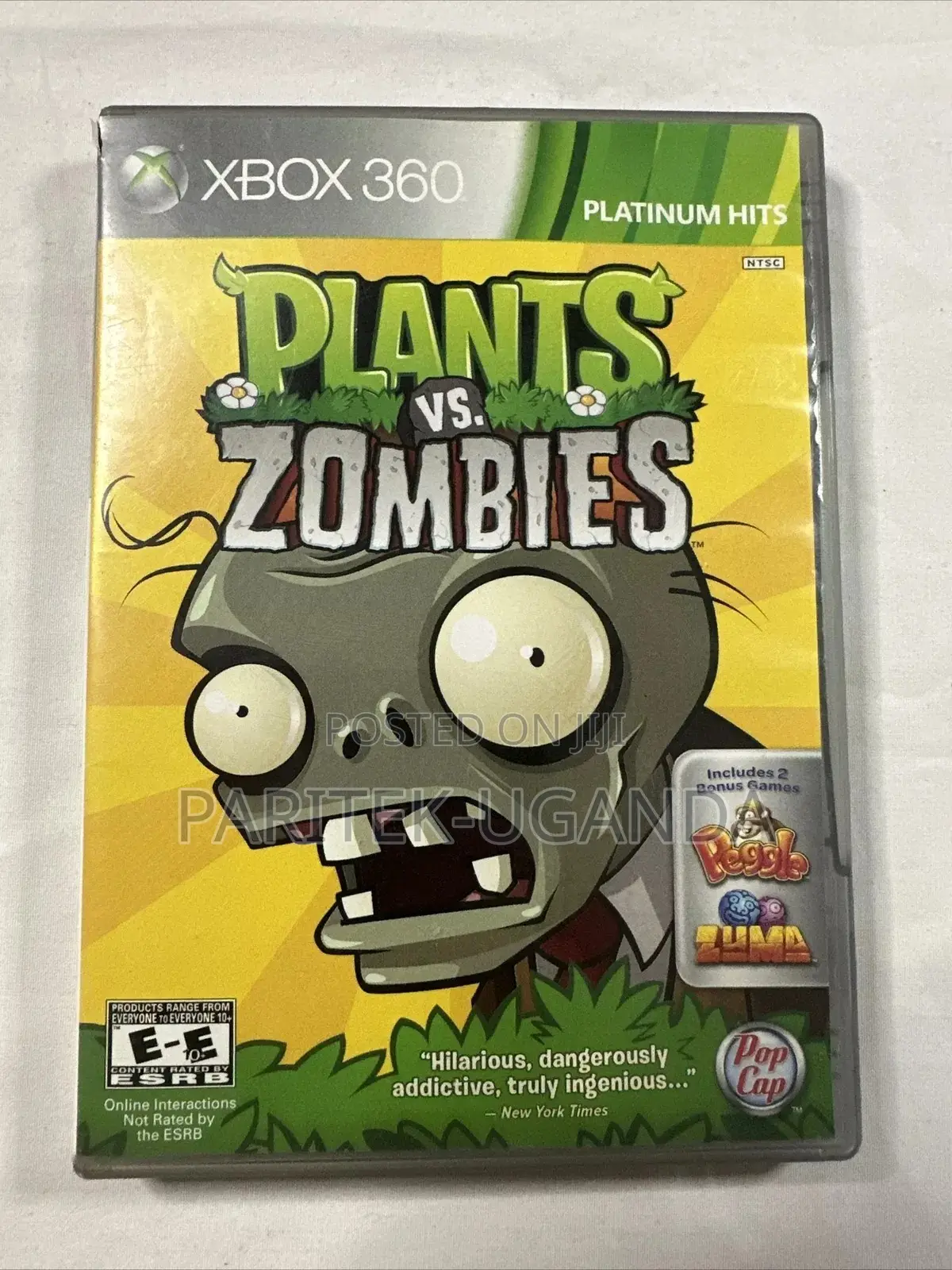 Plants vs Zombies Xbox 360 Used