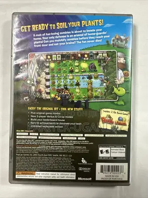 Plants vs Zombies Xbox 360 Used