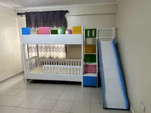 Modern 3/6 Double Decker Bed With a Slide