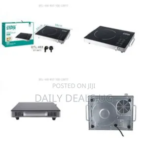Winningstar Single Burner Electric Stove Infrared Cooker- Silver, Blac