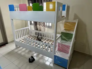Solid Modern Kids Bunk Bed