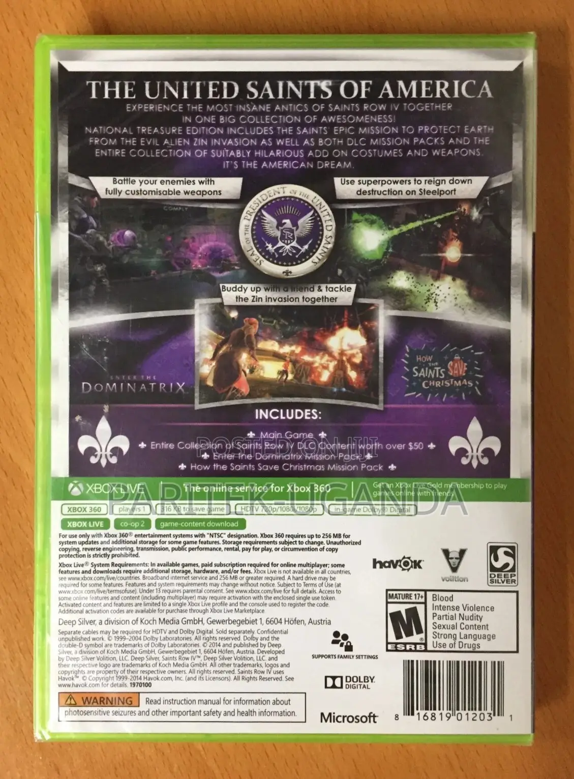 Saints Row 4 Xbox 360