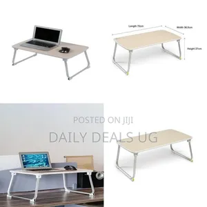 Lasa Folding Laptop Table – Adjustable Desk for Bed, Couch Study
