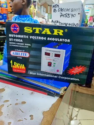 Star St-1500a Automatic Voltage Regulator.