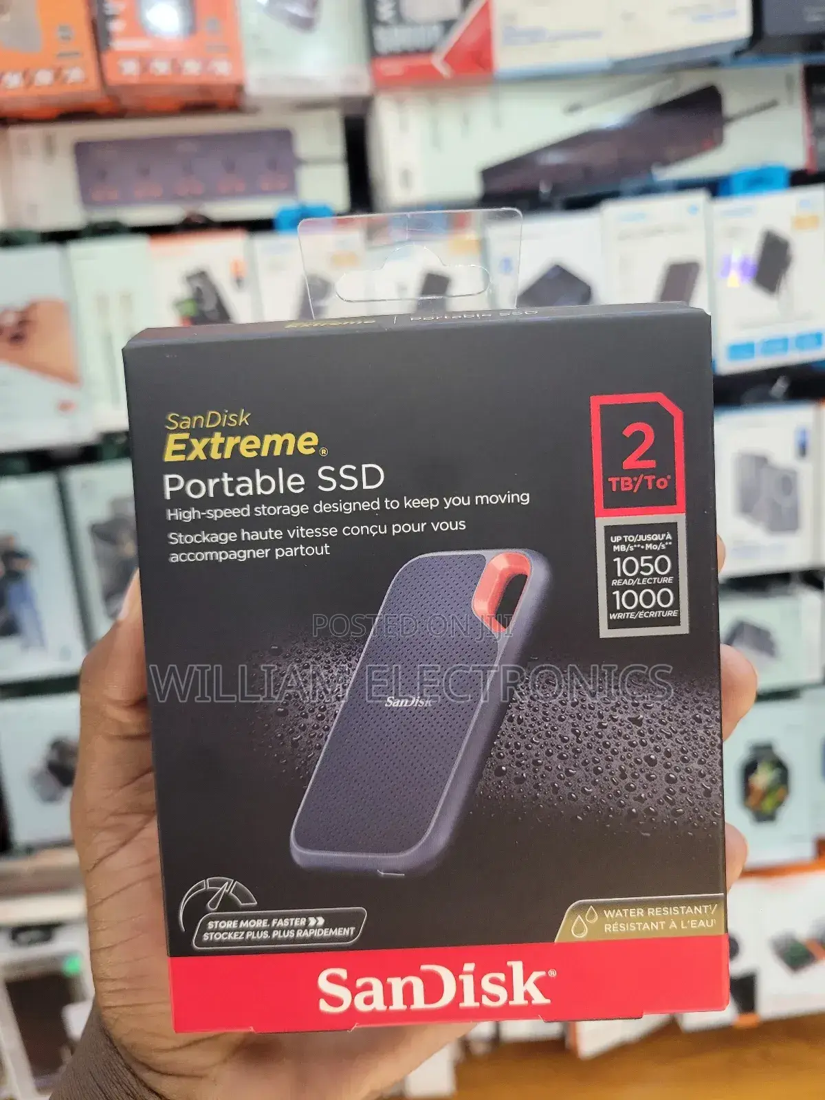 Sandisk Extreme Portable SSD 2gb