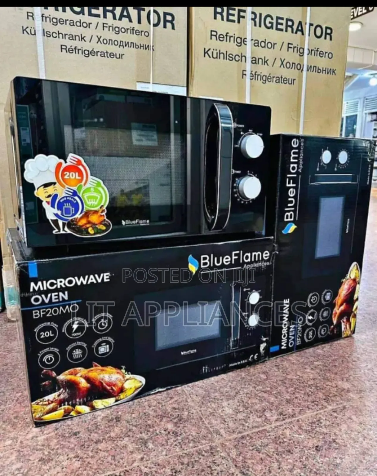 Blueflame Microwave 20l Manual
