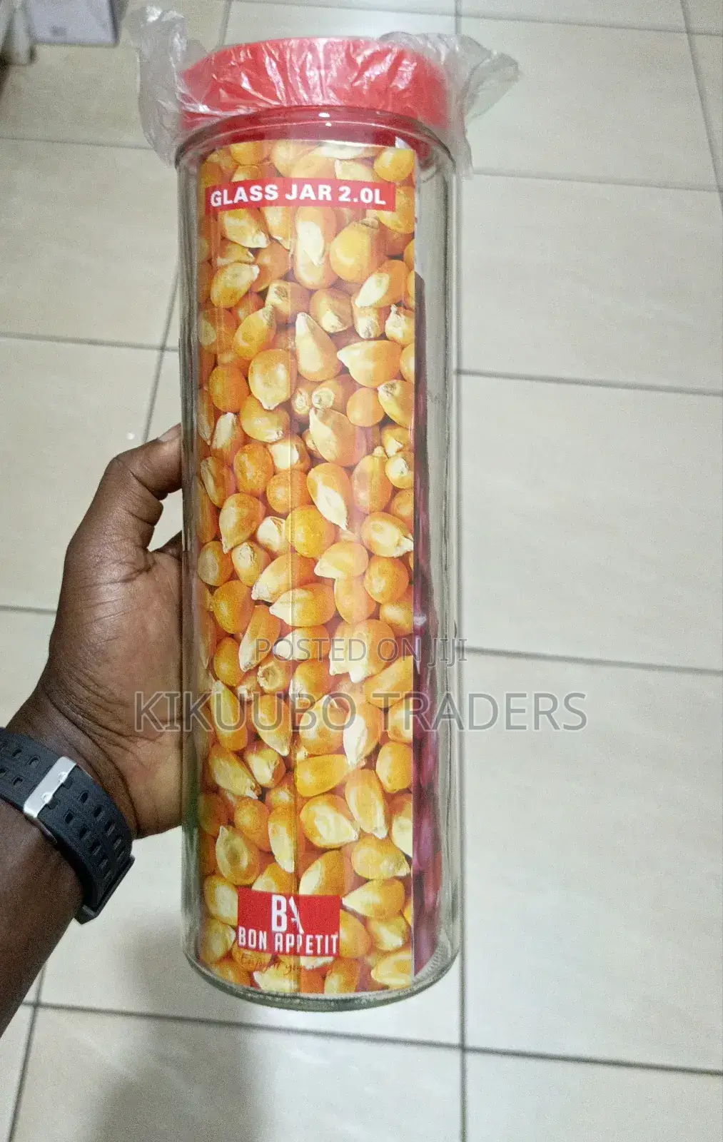 2.0l Glass Storage Jar