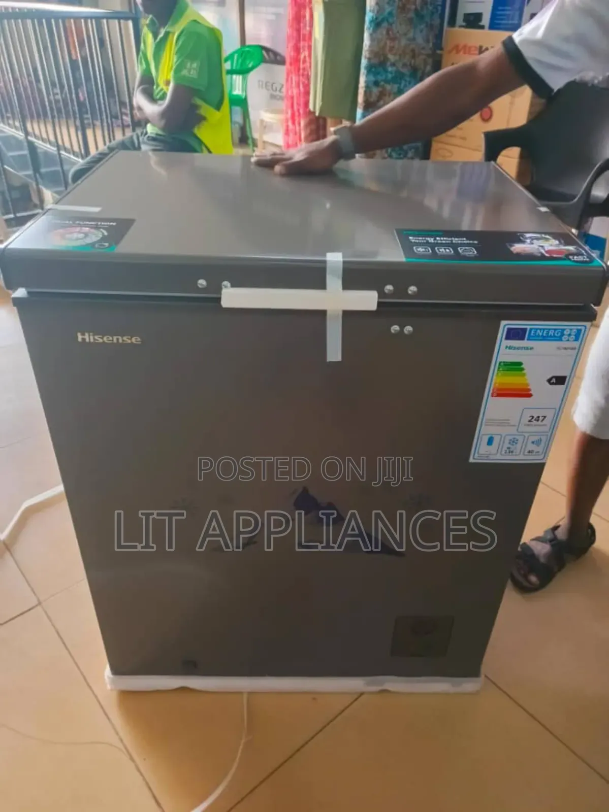 Hisense 180l Deep Freezer With 10years Warranty.