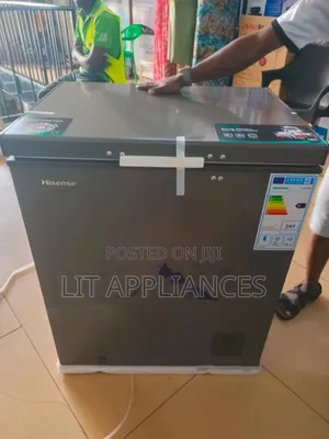 Hisense 180l Deep Freezer With 10years Warranty.