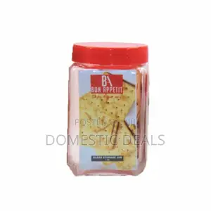 1.5l Clear Glass Storage Jar