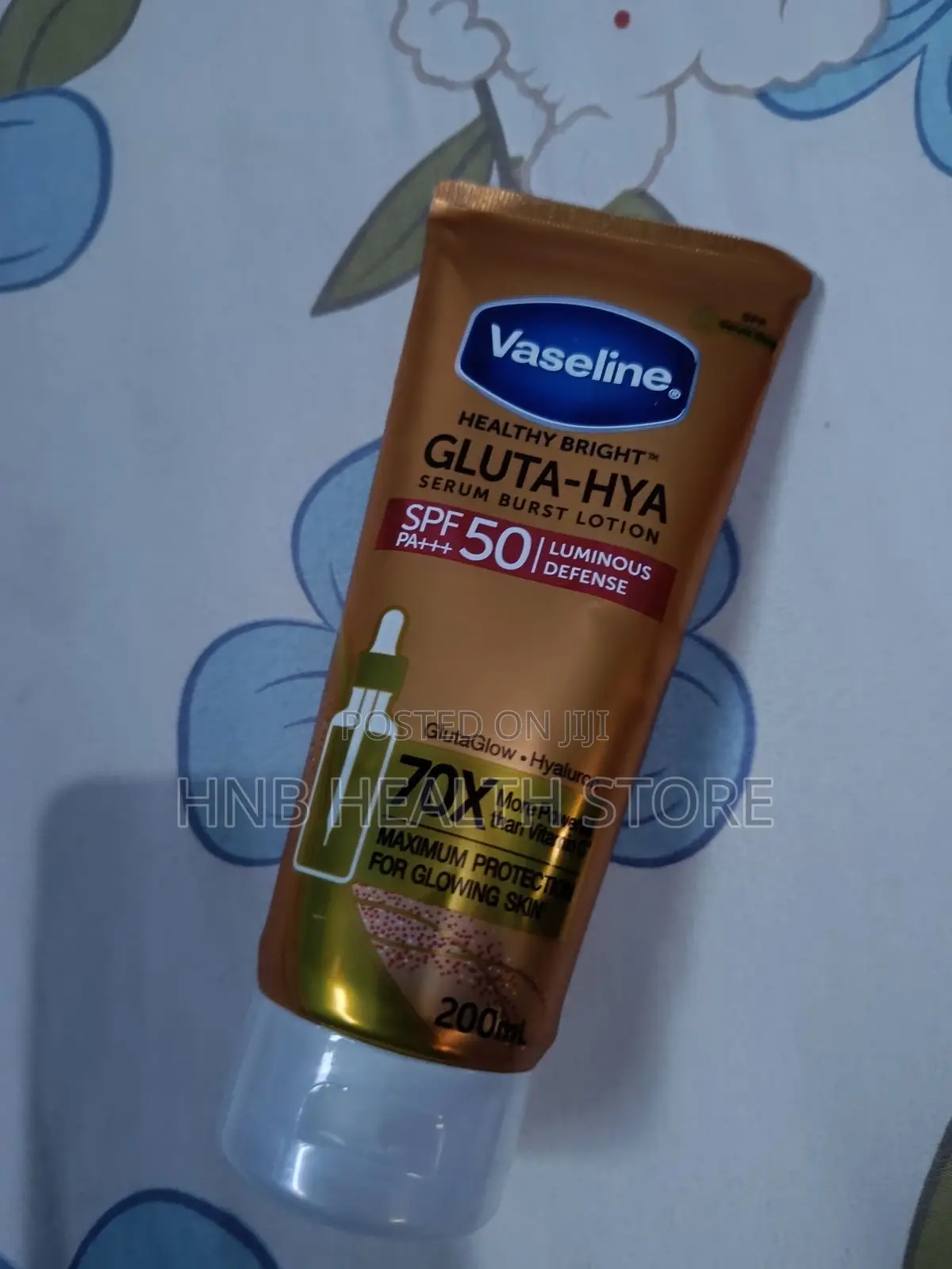 Vaseline Gluta Hya SPF 50. Sunscreen