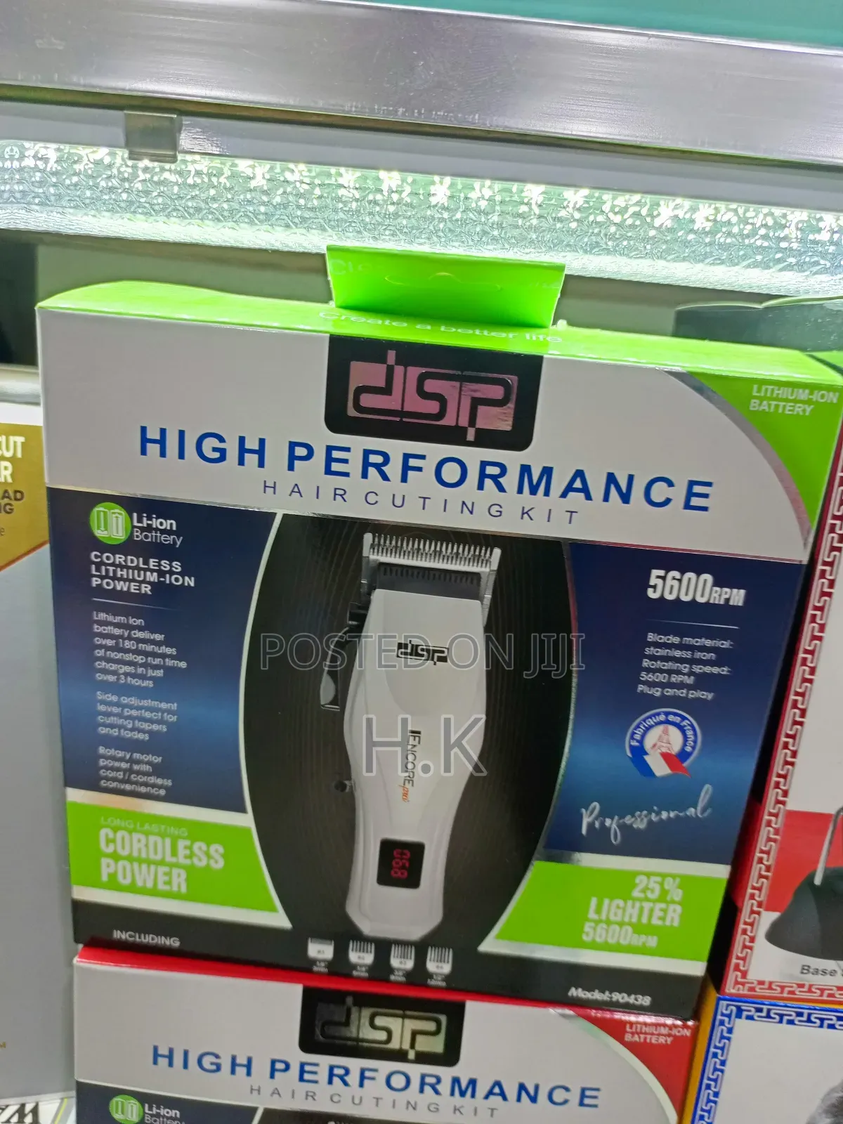 DSP High Performance Hair Cutting Kit, Model Number 90-438.