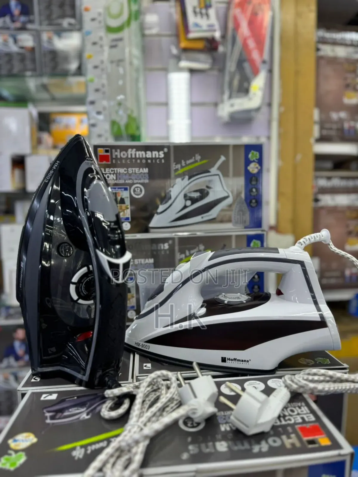 Hoffmans Electric Steam Iron.