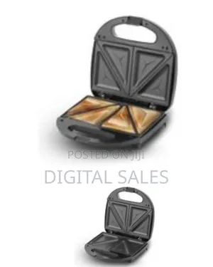 Raf 2 Slice Sandwich Maker Non Stick Surface Bread Toaster Baker