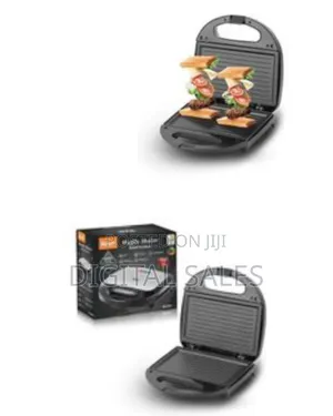 Raf Sandwich Maker Non Stick Surface Bread Toaster Baker Stainless