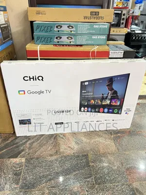 Chiq 55inch Google TV With Android Software, Bluetooth, Resolution.