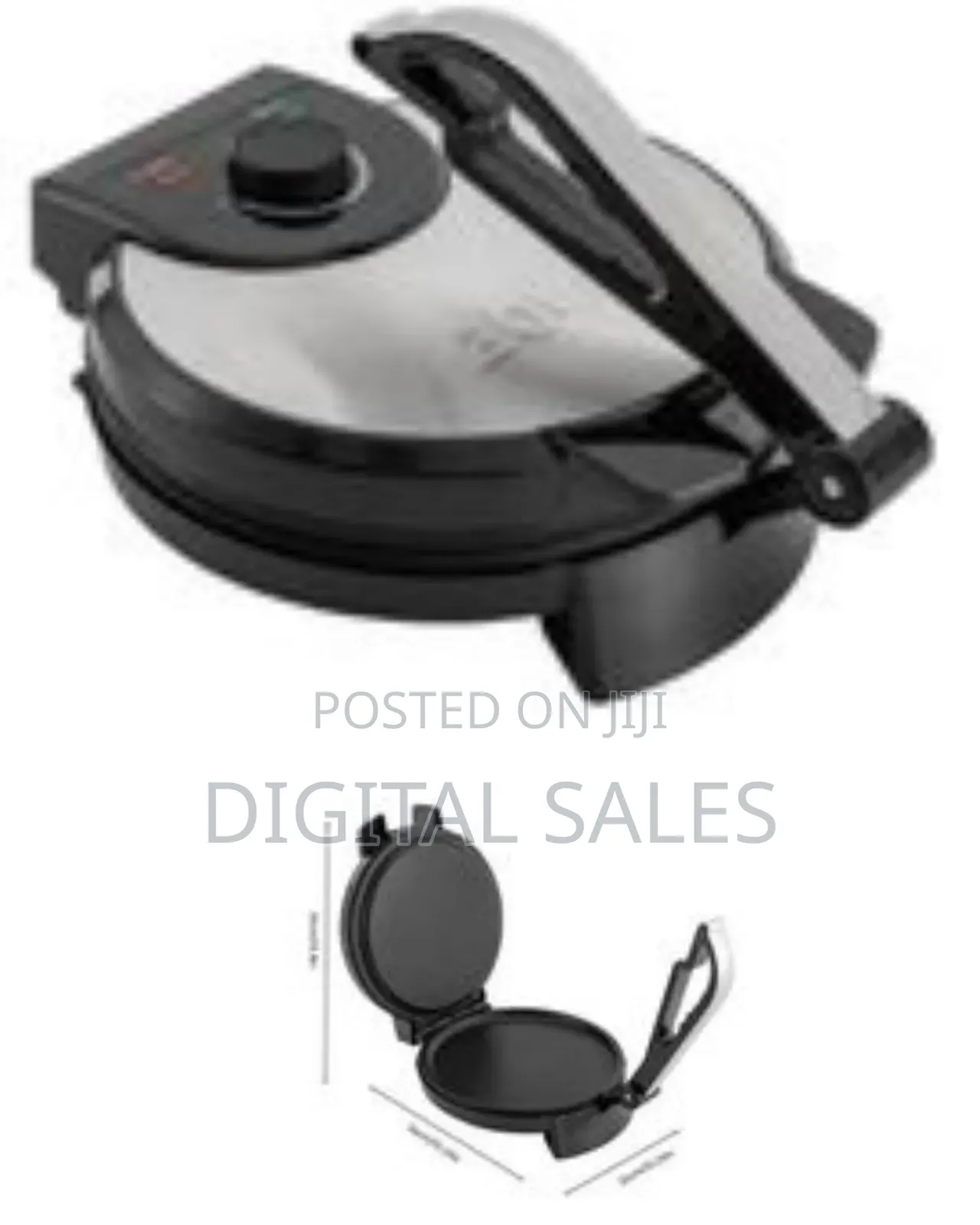 Boma Non-stick Pancake Roti Maker Pita Making Machine With Led
