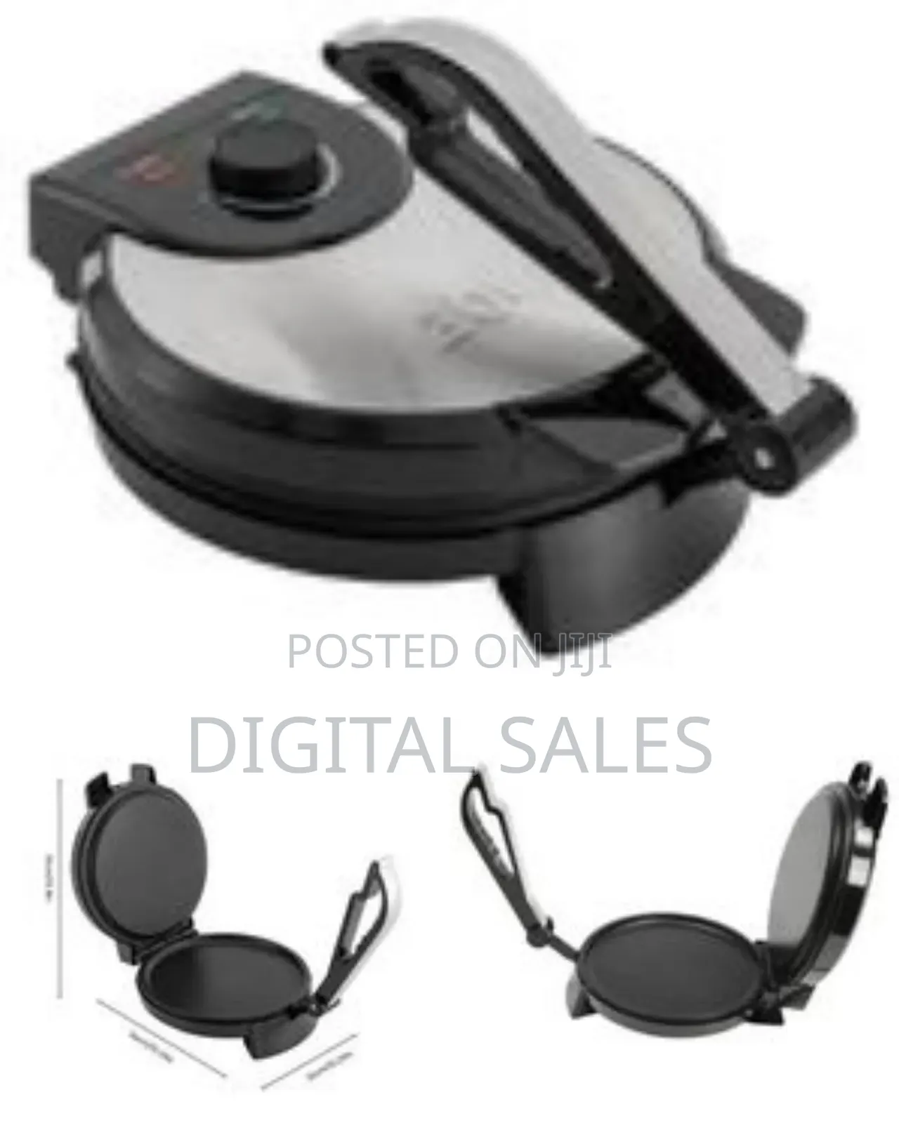 Boma Non-stick Pancake Roti Maker Pita Making Machine With Led