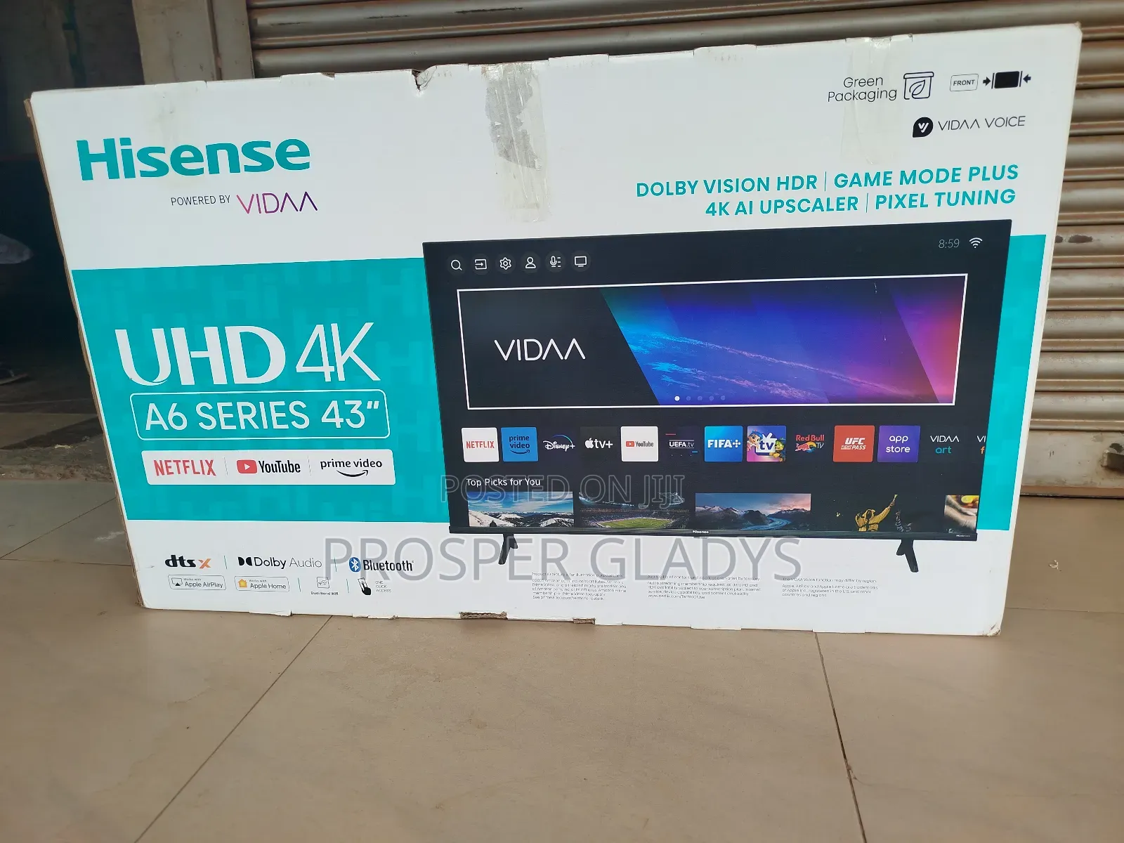 43 Hisense Uhd Smart Digital Flat Screen