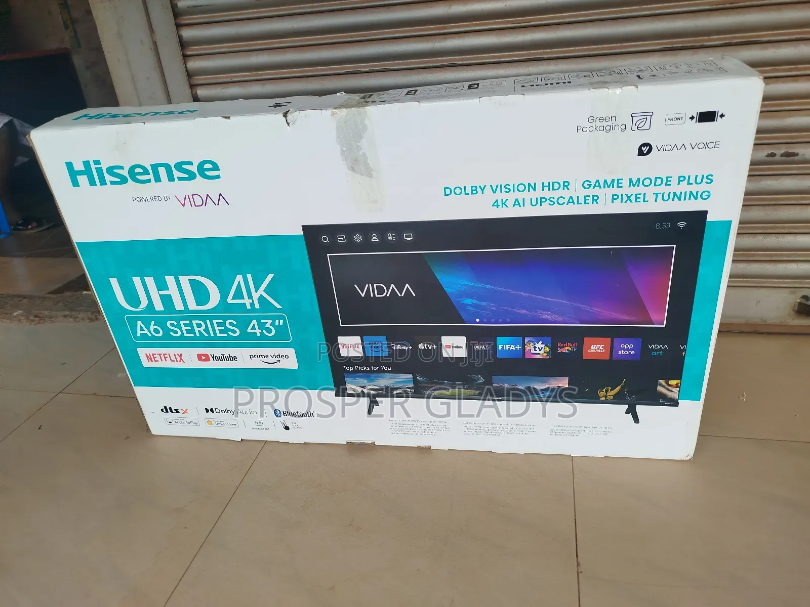 43 Hisense Uhd Smart Digital Flat Screen