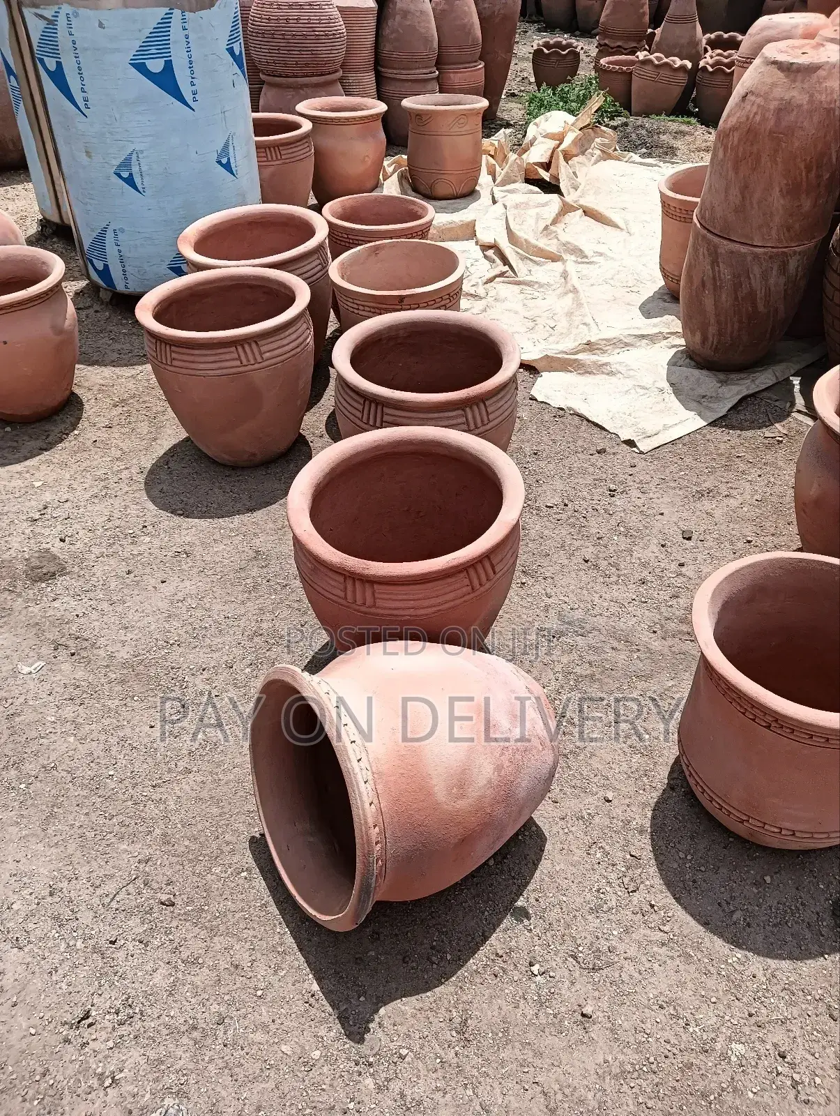 Clay Pottery for Flowers