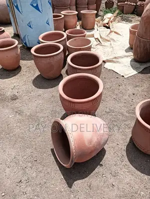 Clay Pottery for Flowers