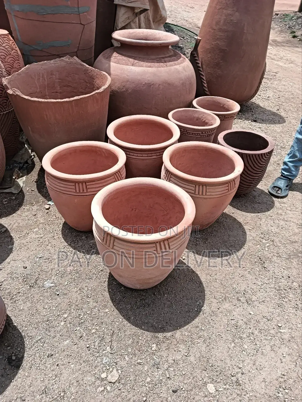 Clay Pottery for Flowers