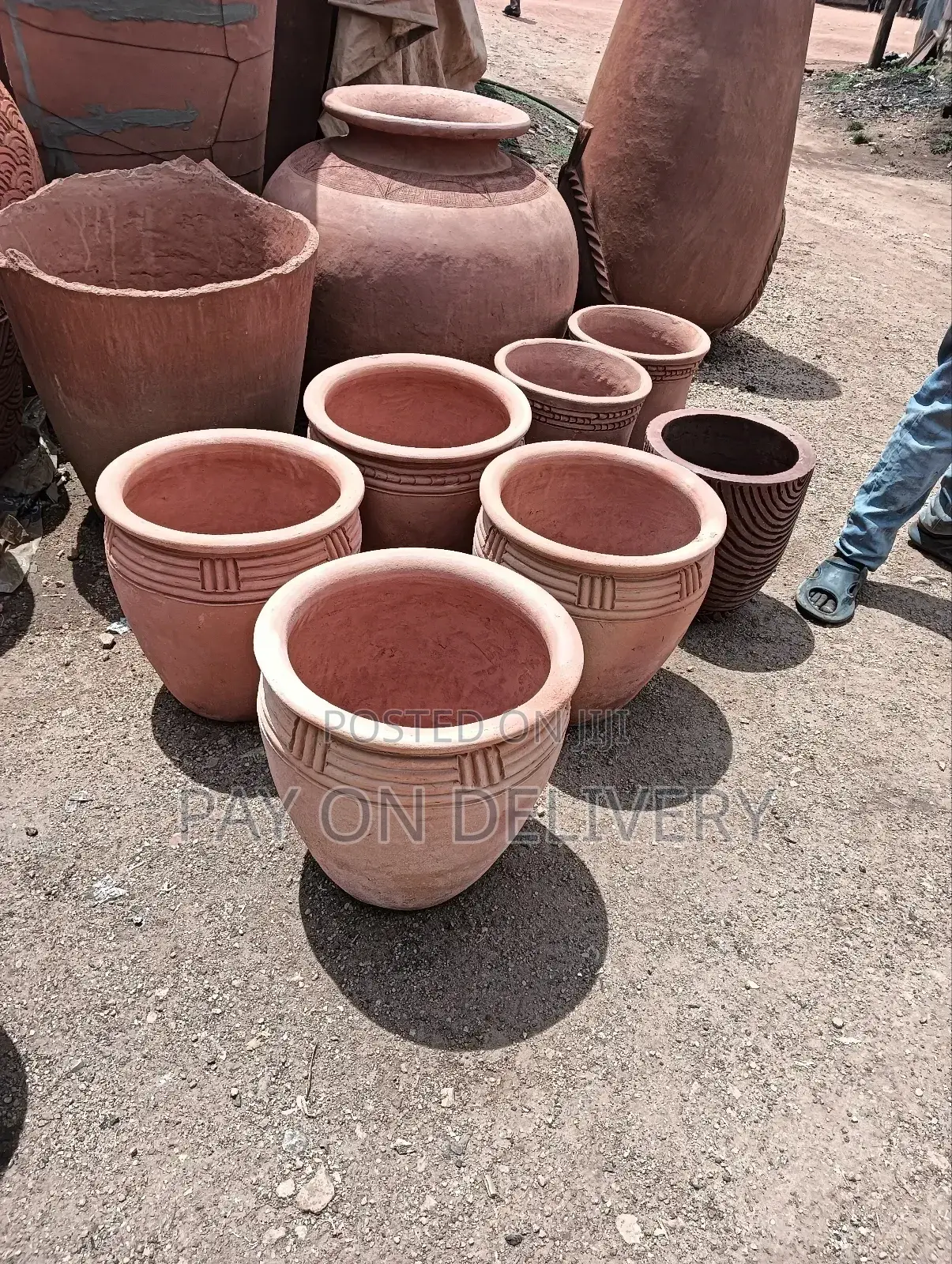 Clay Pottery for Flowers