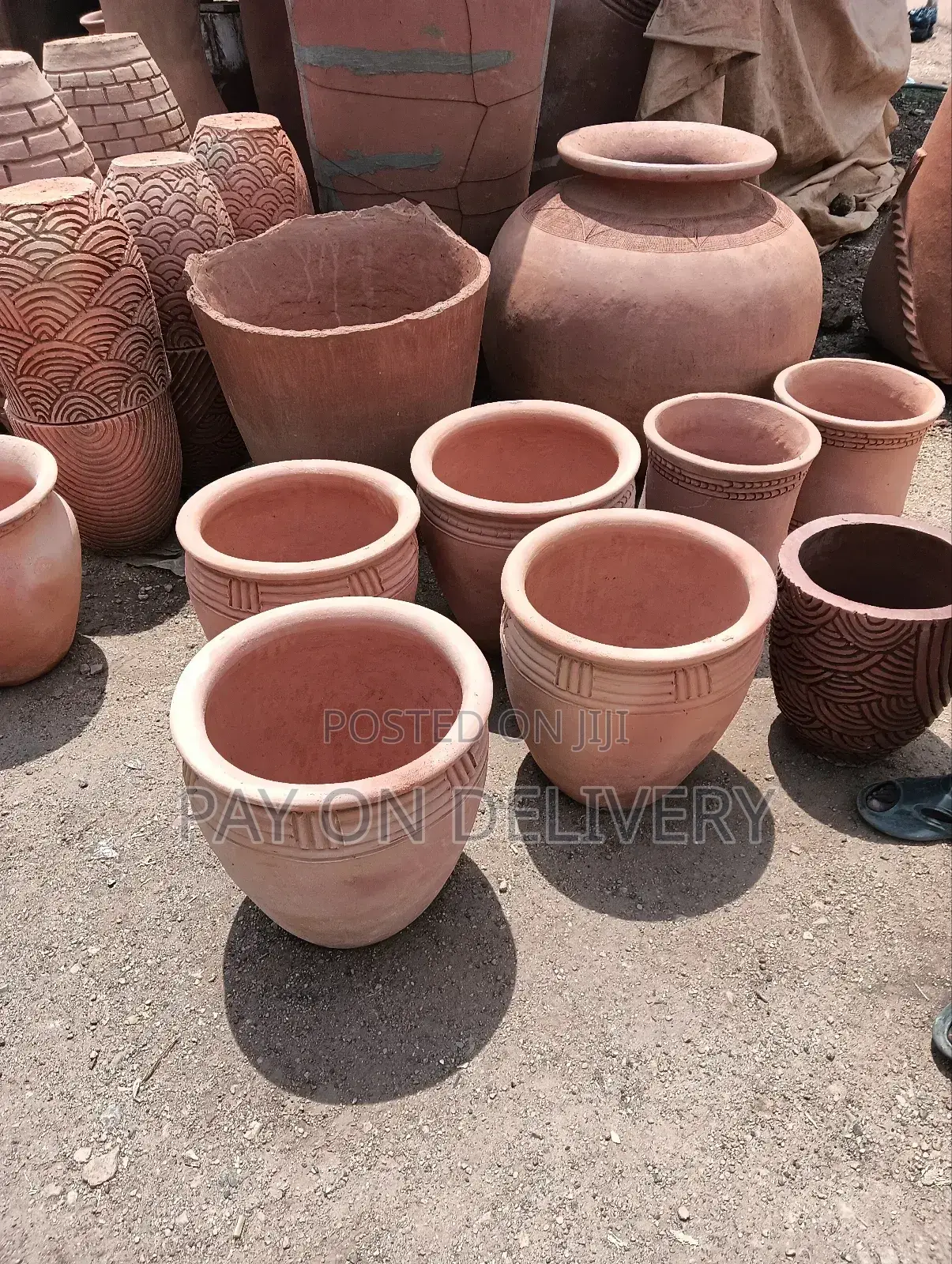Clay Pottery for Flowers