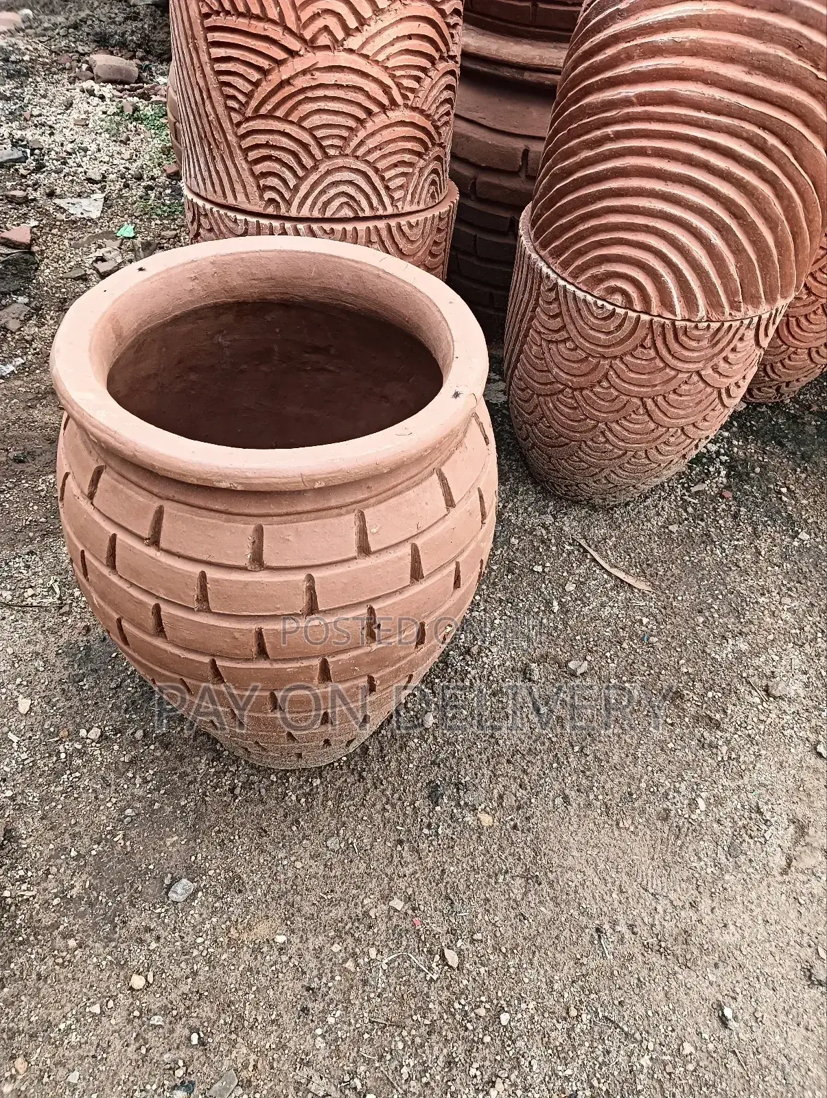 Clay Pottery for Flowers