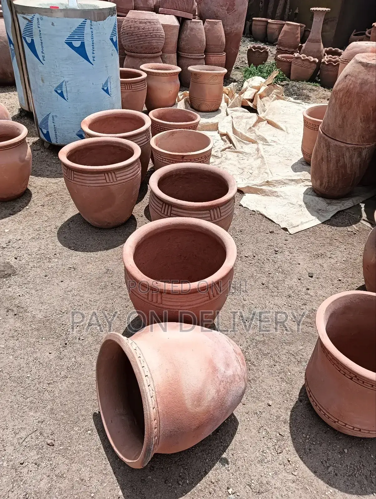 Clay Pottery for Flowers